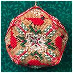 JN284 Tiny Christmas Biscornu • Click for Little Things that Count • Delightful smallies! JN284 Tiny Christmas Biscornu • Click for Little Things that Count • Delightful smallies!