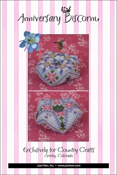 Country Crafts • 25th Anniversary Biscornu Country Crafts • 25th Anniversary Biscornu