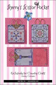 JNESSP • Sherry's Scissor Purse • Exclusive 30th Anniversary Design for Country Crafts JNESSP • Sherry's Scissor Purse • Exclusive 30th Anniversary Design for Country Crafts