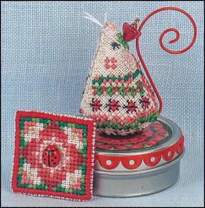 Lady in Red Mouse in a Tin Facing Left Lady in Red Mouse in a Tin Facing Left