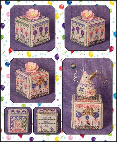 JN317 Birthday Garden Cube