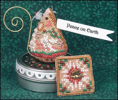 JN328 Gingerbread Peace Mouse • MOAT III JN328 Gingerbread Peace Mouse • MOAT III