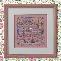 JN263 Summer Typography • ©2013 Just Nan, Inc., by Nan Caldera