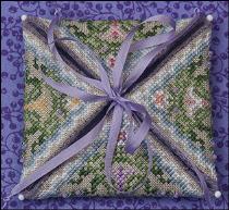 JN279 • Spring in the Meadow - may be framed or finished as a needle case JN279 • Spring in the Meadow - may be framed or finished as a needle case