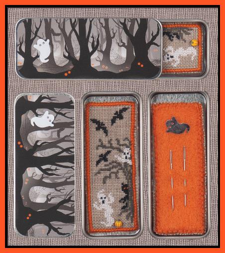JN327 Haunted Woods Needle Slide & Sampler JN327 Haunted Woods Needle Slide & Sampler