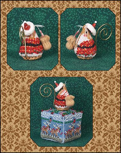 JNLEGSM Gingerbread Santa Mouse Limited Edition Ornament JNLEGSM Gingerbread Santa Mouse Limited Edition Ornament