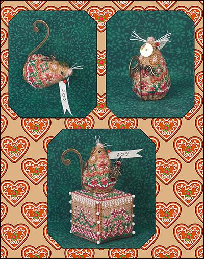 JNLEGAM Gingerbread Angel Mouse