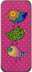 NST01 Pink Flirty Birds Needle Slide